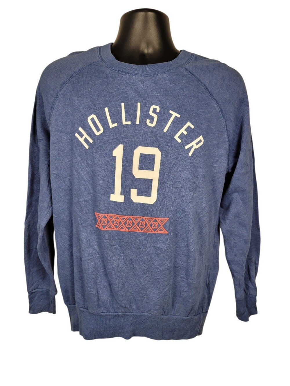 2/$20 Hollister Blue Classic Logo Sweatshirt Top Size: Small